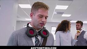 Why not fuck these teens while they work?