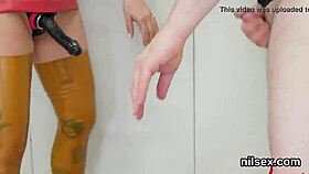 Wacky Cutie Taken In Butt Hole Asylum!