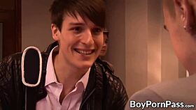 Two Twinks Jizz After Hardcore Anal