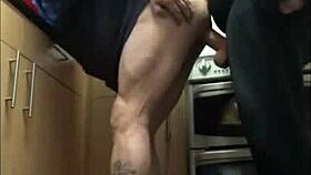 Gay crossdresser Mark Wright's amateur anal and dildo scenes