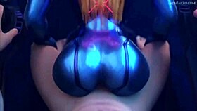 3d anime cartoon featuring hentai elements