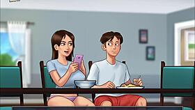 in summertime saga episode 180, characters explore new adventures