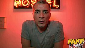 fake hostel stuck under a bed 2 - european fantasy in dorm setting