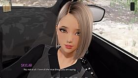 in ripples 39, she gives a blowjob with her big tits out