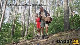 Daddy4k's mushroom and fungi expedition turns into a steamy experience with my father in law's wife