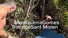 Students Help Arrange Tatami On Farm