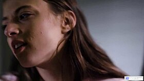 Teen lesbian tricked by a spoiled bitch