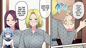 Beautiful women gather at Imaizumi’s house in this Japanese hentai game