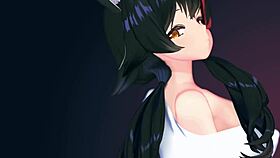 Go white girl, suck my cock in anime deepthroat!