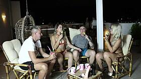 Tudo sobre swing e prazer como decidiram ficar juntos e no fim fez um boquete deixando o pau bem babadinho - elo cardone e victor mustang sheer red