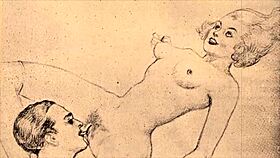 i love these vintage erotic drawings with comic cartoon anime hentai, they're so antique