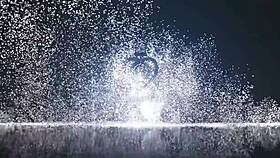 Curvy woman performs ass to mouth jerk off instructions