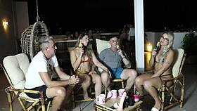 Tudo sobre swing e prazer como decidiram ficar juntos e no fim fez um boquete deixando o pau bem babadinho - elo cardone e victor mustang sheer red