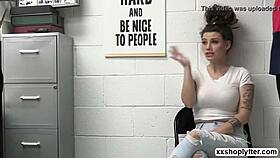 Indica Caught Stealing A Sex Toy At The Mall And Gets Punished With Blowjob