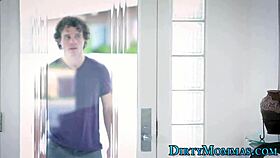 Amateur Stepmilf Blows Cocks in 3some. Teens Join for Handjobs.