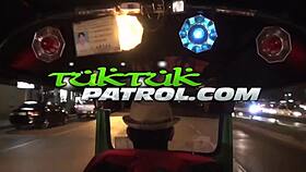 tuktukpatrol thai amateur with hairy big ass gets fucked and facialized