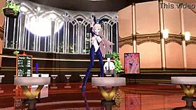 i can't stop watching this 3d anime hentai with toki