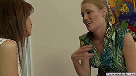 Big Tits Lesbian Facesits Blonde Friend