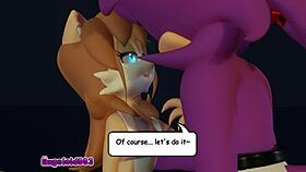 a night of wild vore pleasure with old angeloid003 in 3d cartoon fun