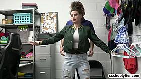 Indica Caught Stealing A Sex Toy At The Mall And Gets Punished With Blowjob