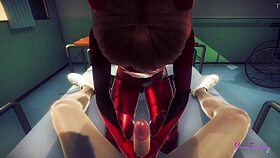 Evangelion Asuka - Is Asuka Femboy Ready to Swallow All That Cum - Sissy Japanese Asian Manga Anime Game Porn Gay