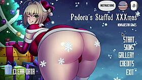 Pandora Gets Her Huge Ass Stuffed with BBC in Christmas Outfit
