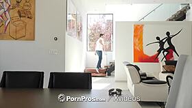 PornPros Shower Time with Blonde Craving Her Early Morning Big Cock for Hardcore Action.