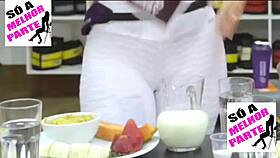 Kelly Key Gostosa Shows Big Pussy Camel Toe in Tight Leggings