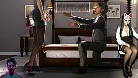 What Sinful Heels Does This MILF Wear in the Game?