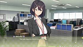 summer clover says, 'you're fired because of your giant cock in this harem game'