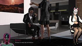 What Sinful Heels Does This MILF Wear in the Game?