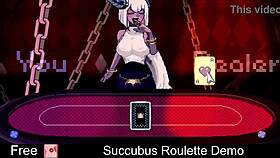 Playing the Succubus Roulette Demo, an Erotic Anime Game with Hentai Elements
