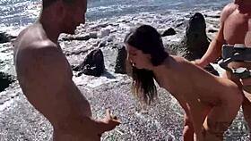 Homeless Students Gang Up on Beach Girl