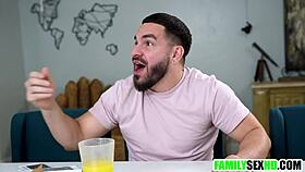 Is The Step Son Fucking His Golddigger Mom And Sister?