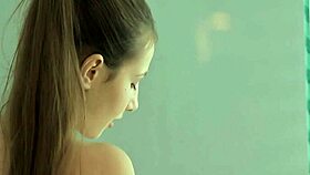 Teen twat gets roughly rubbed with toys