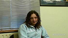 her first time doing porn