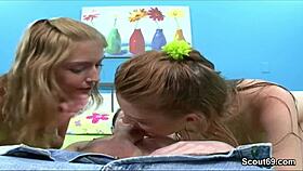 step-mom seduces teen and friend for group fuck