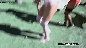 Can You Handle A Foursome POV Fuck With Horny Lingerie Bunnies?