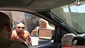 Blonde Teen Fucks Stranger With Big Natural Tits