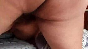 amateur couple enjoys intimate moment with cumshot in video