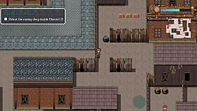 Cute girl discovers strange item in man's box during outdoor adventure - detective girl of the steam city part 6