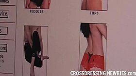 i love dressing up like a sissy slut in stockings and lingerie, getting my ass fucked