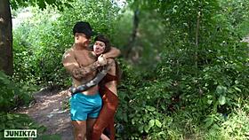 while friends grilled kebab, he shagged me in the shack