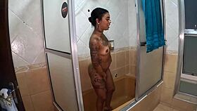 Bastidores reveal Millena Gomes in wild anal action at a mature party.