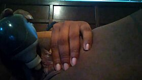 close up view of a cumshot scene