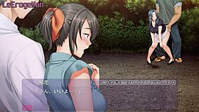 kabe no mukou no tsuma no koe hiroto 14 outdoor creampie scene