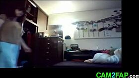 Look at this hot hairy teen 18+ with amazing tits playing with herself