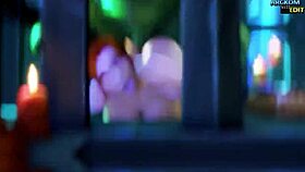 Haka hmv pmv arckom in 3d cartoon.