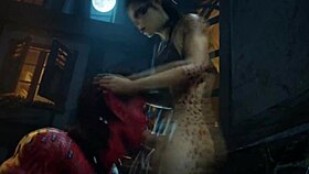 In this anime hentai, the futanari character engages in intense sex scenes with partners.