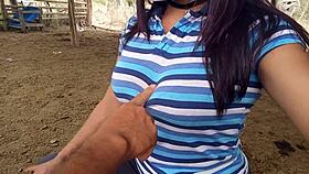 Widowed Stepmother Seduces Stepson on Country Farm